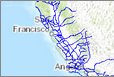 California Trade Routes Web Map screenshot